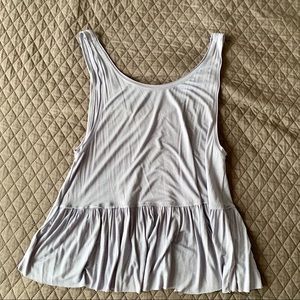 Peplum Tank Top, size M